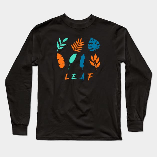 Leaf Long Sleeve T-Shirt by Verge of Puberty